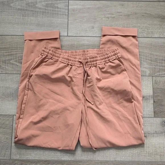 Daily Ritual Women's Soft Peach Joggers - Picture 2 of 6